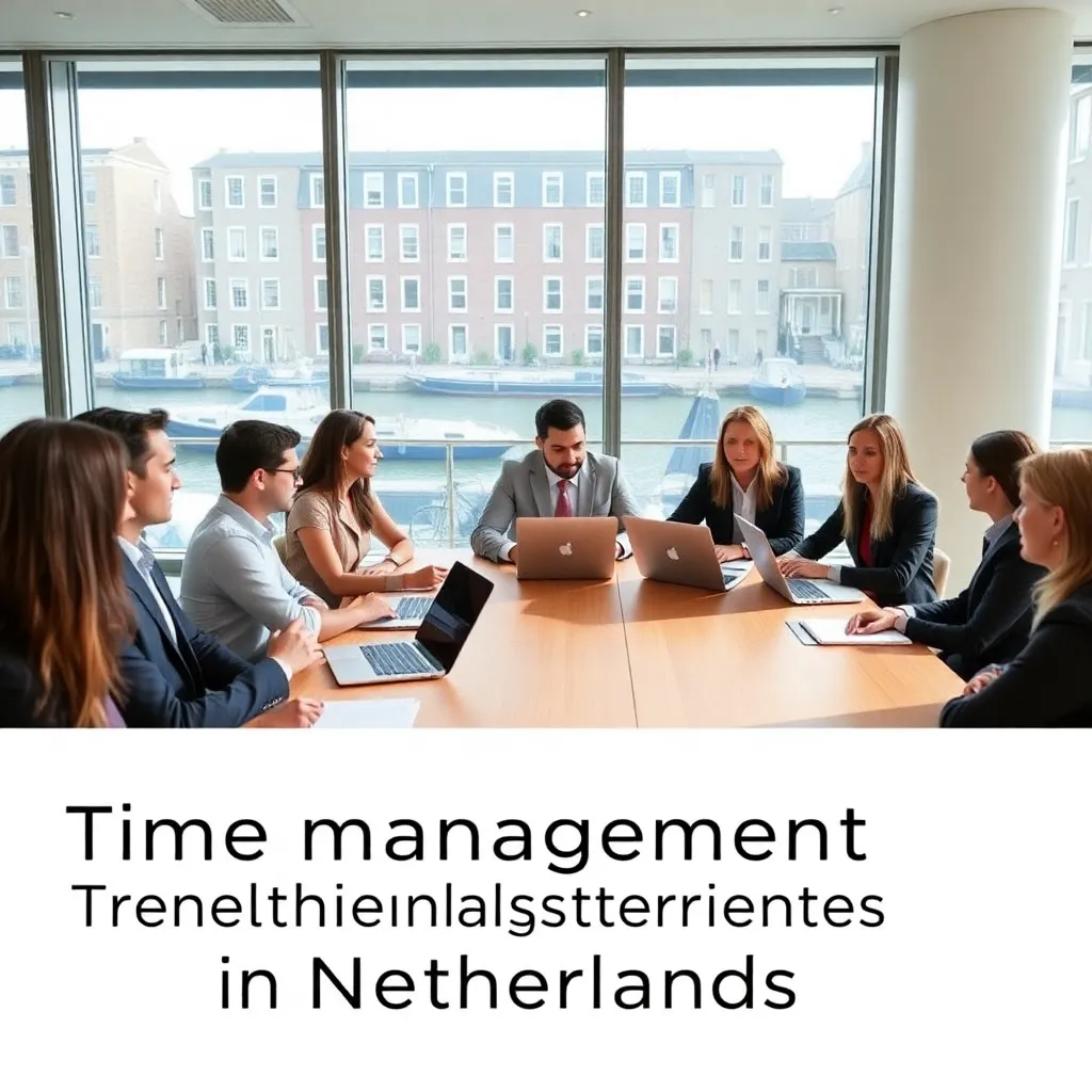 Efficiënte Nederlandse vergadering met diverse professionals rond een tafel