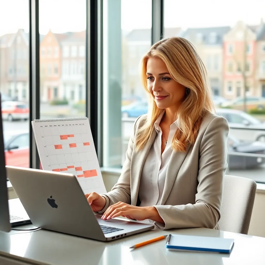 Nederlandse ondernemer die time blocking gebruikt voor haar bedrijf