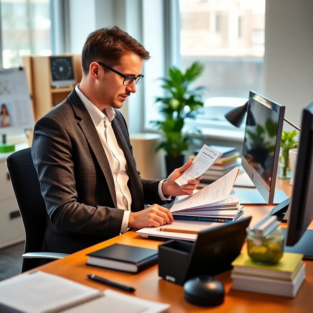 Nederlandse professional die productiviteitsapps gebruikt