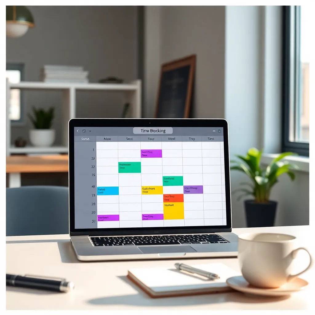 Nederlandse CEO die zijn agenda plant met time blocking methode